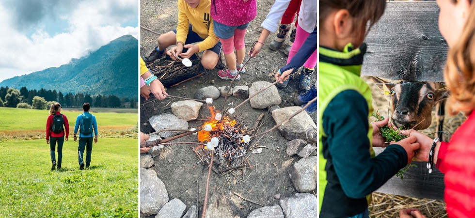 Dal kids camp di sopravvivenza agli animali, dalle osservazioni delle stelle agli eventi culturali
